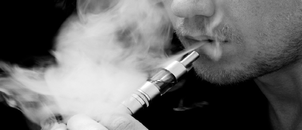 Man using vape